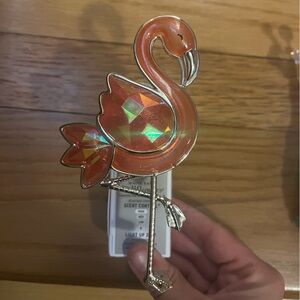 PINK FLAMINGO WALLFLOWERS FRAGRANCE PLUG ADJUSTABLE SCENT CONTROL NIGHTLIGHT BBW